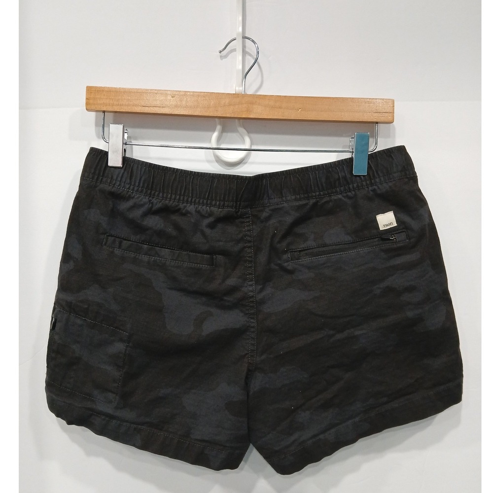 Vuori Womens Med Ripstop Shorts Black Camo Organic Cotton VW364 - Picture 5 of 8